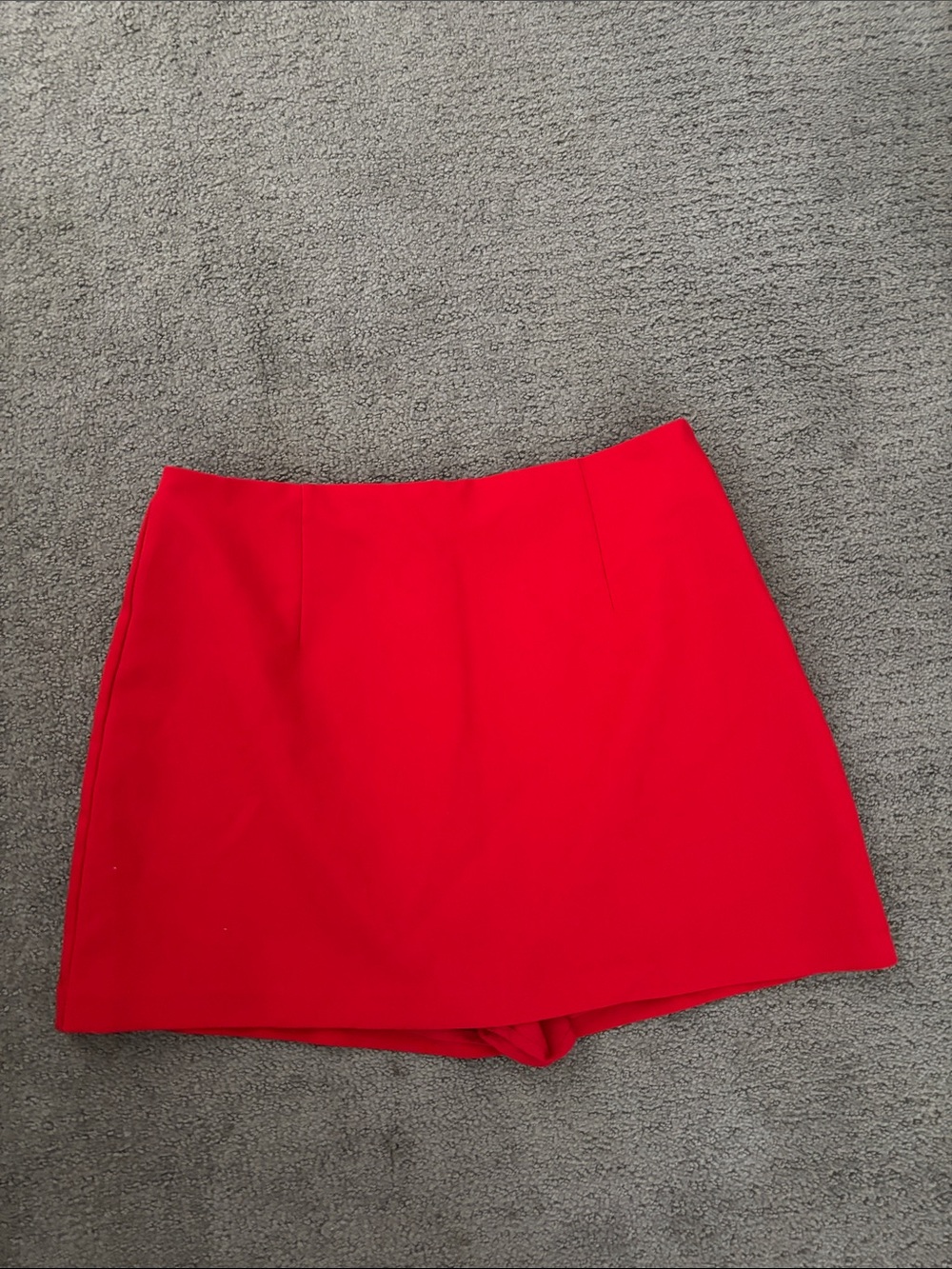 Abercrombie & Fitch Red Mini Skort